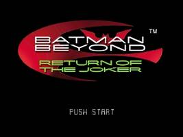 Batman Beyond - Return of the Joker Title Screen